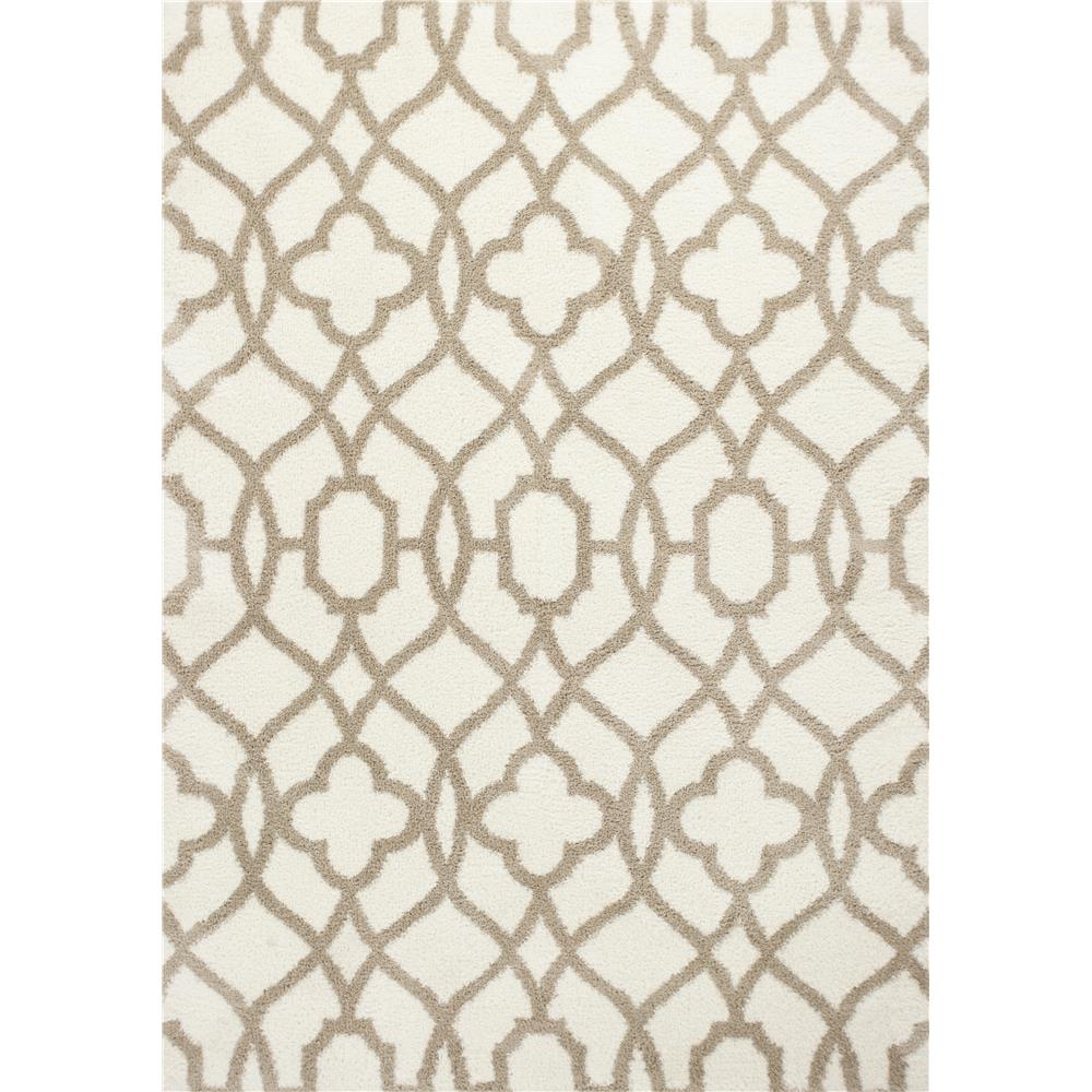 KAS OAS1652 Oasis 3 Ft. 3 In. X 5 Ft. 3 In. Rectangle Rug in Ivory
